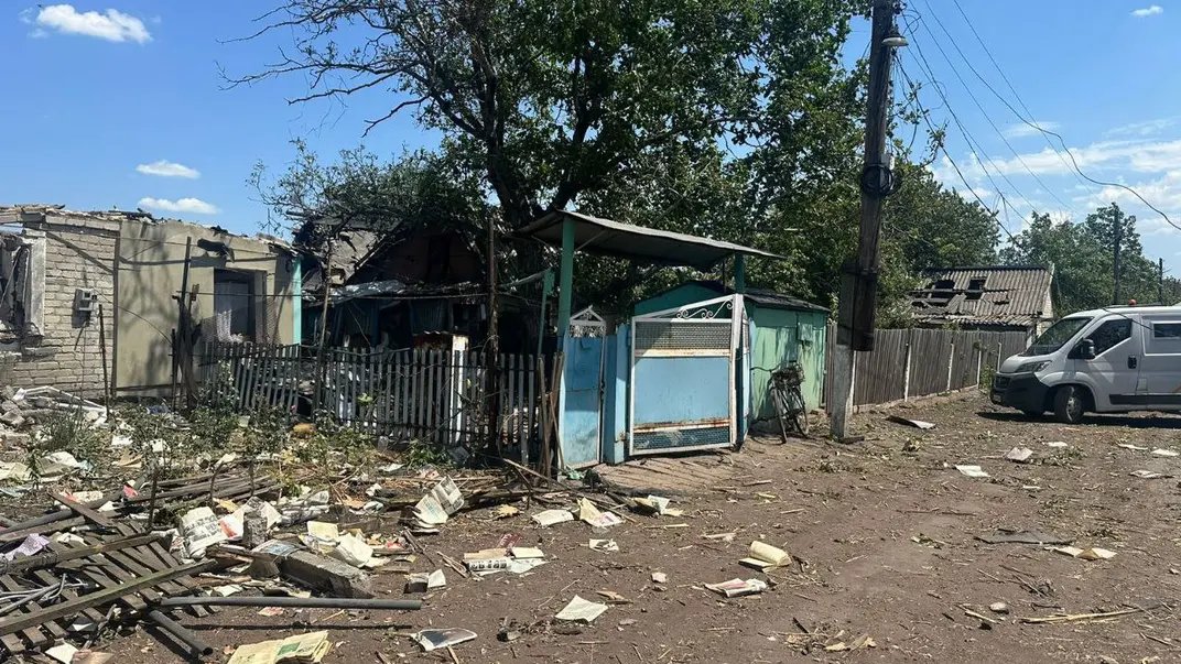 Morning strike on Russia near Mykhailivka (Donetsk)