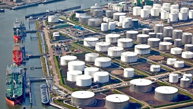 Largest Western Russian oil terminal halted after drone strike