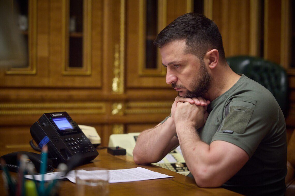 Zelensky coordinates with NATO and EU