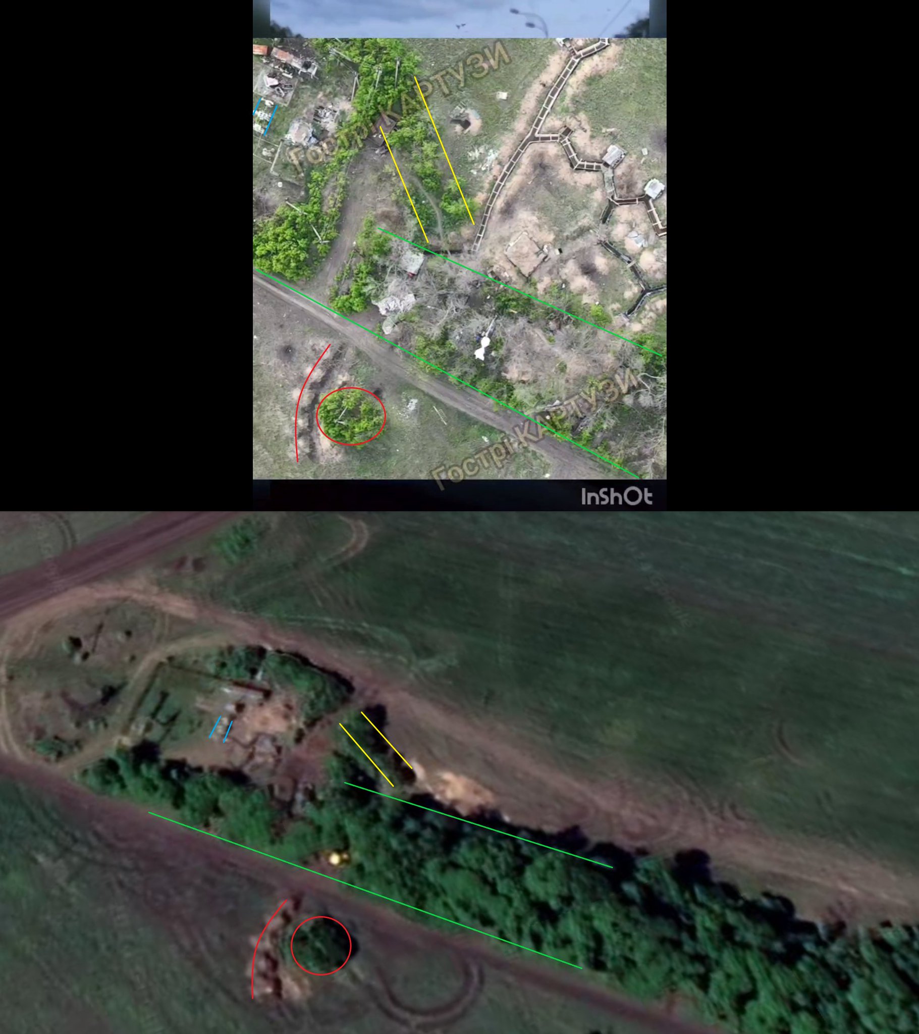 Russian forces breach trenches south of Morokhovets