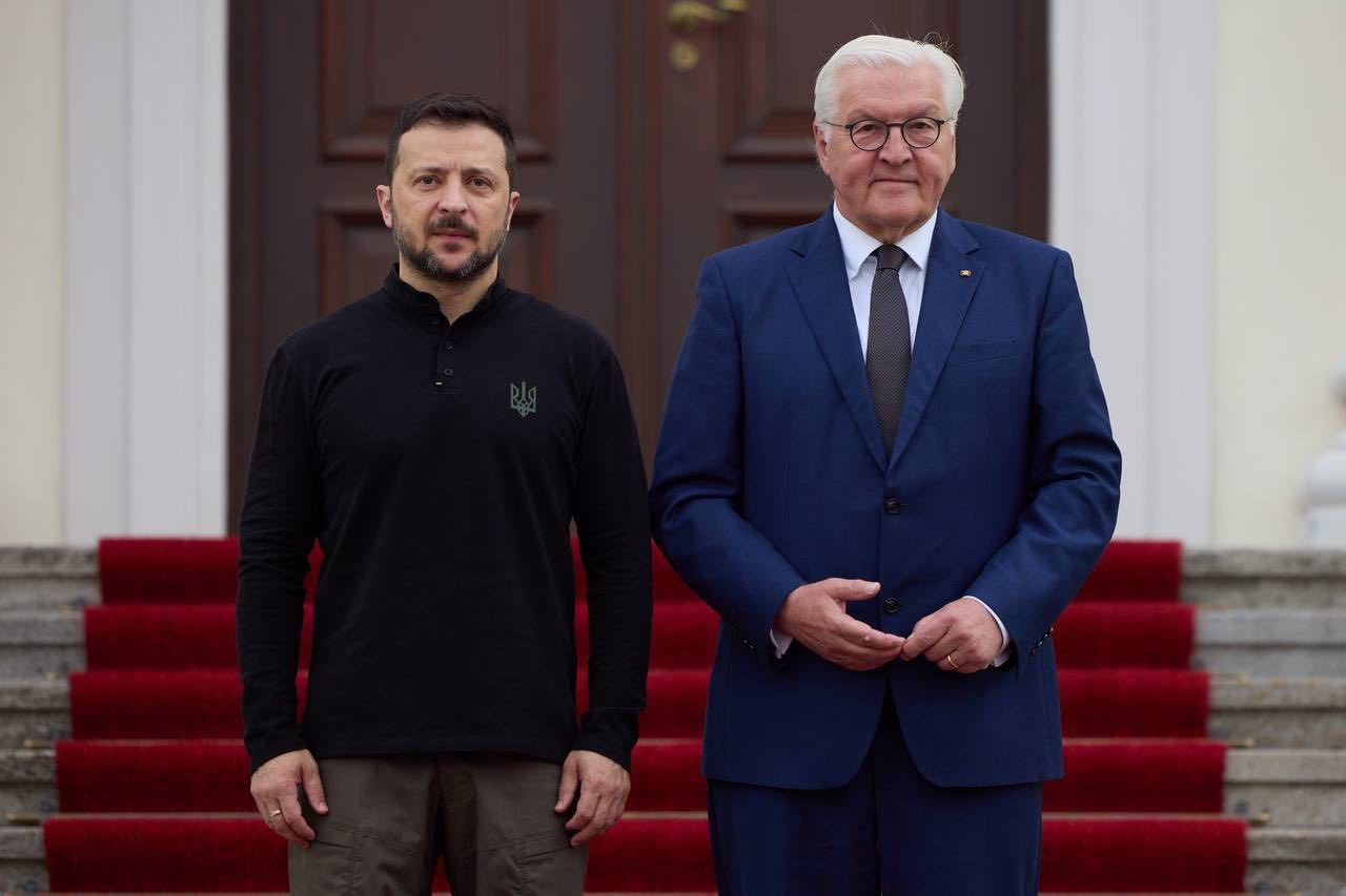 Zelensky meets German President Steinmeier, discusses security and energy attacks