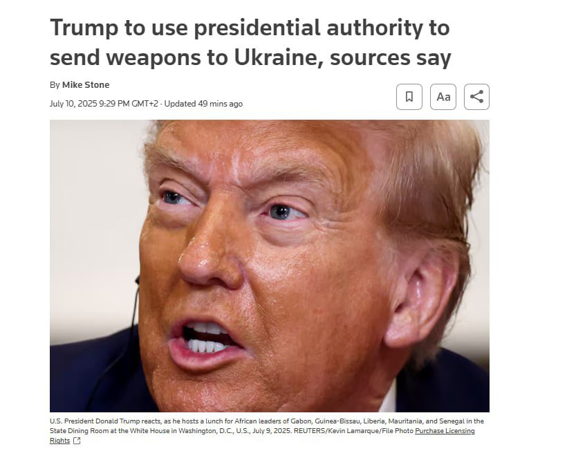 Trump authorizes nearly $300M weapons package for Ukraine