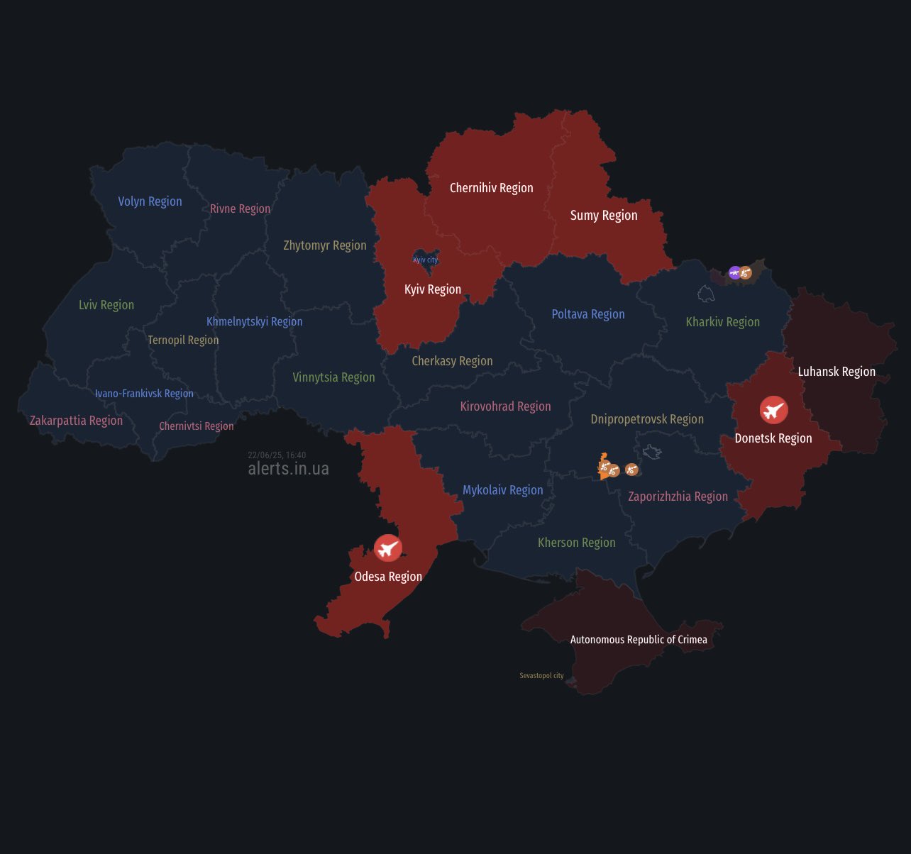 Russian ballistic threat from Kursk region for Ukraine