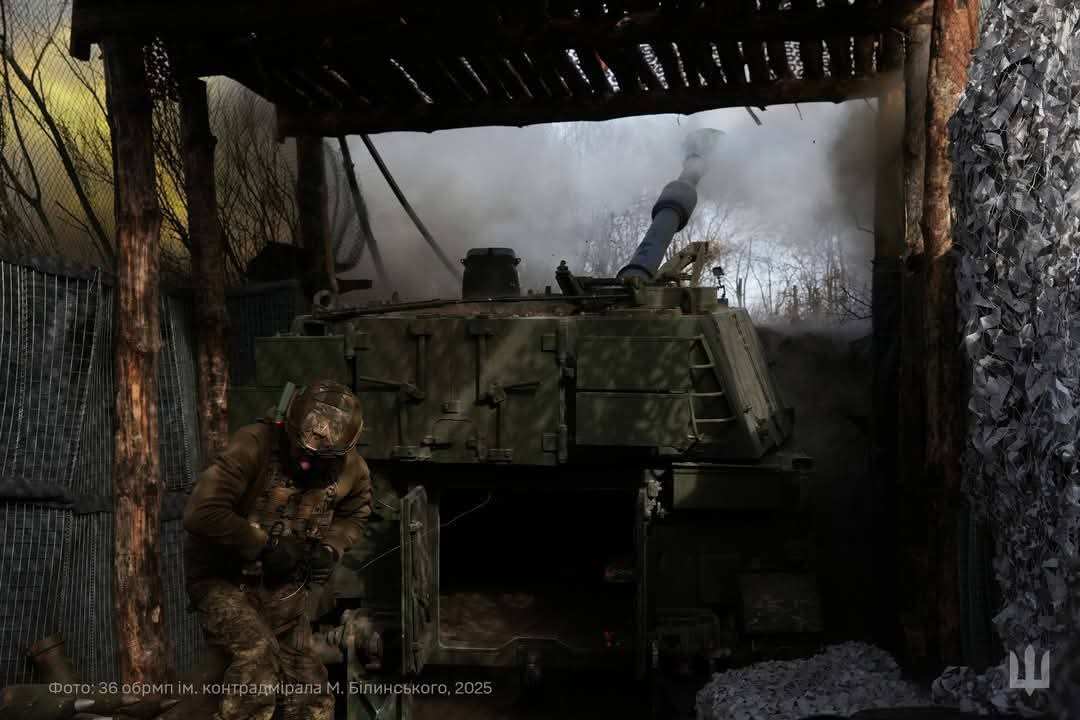 Mykolaiv Marines Repairing Combat Vehicles During Coldest Winter Day