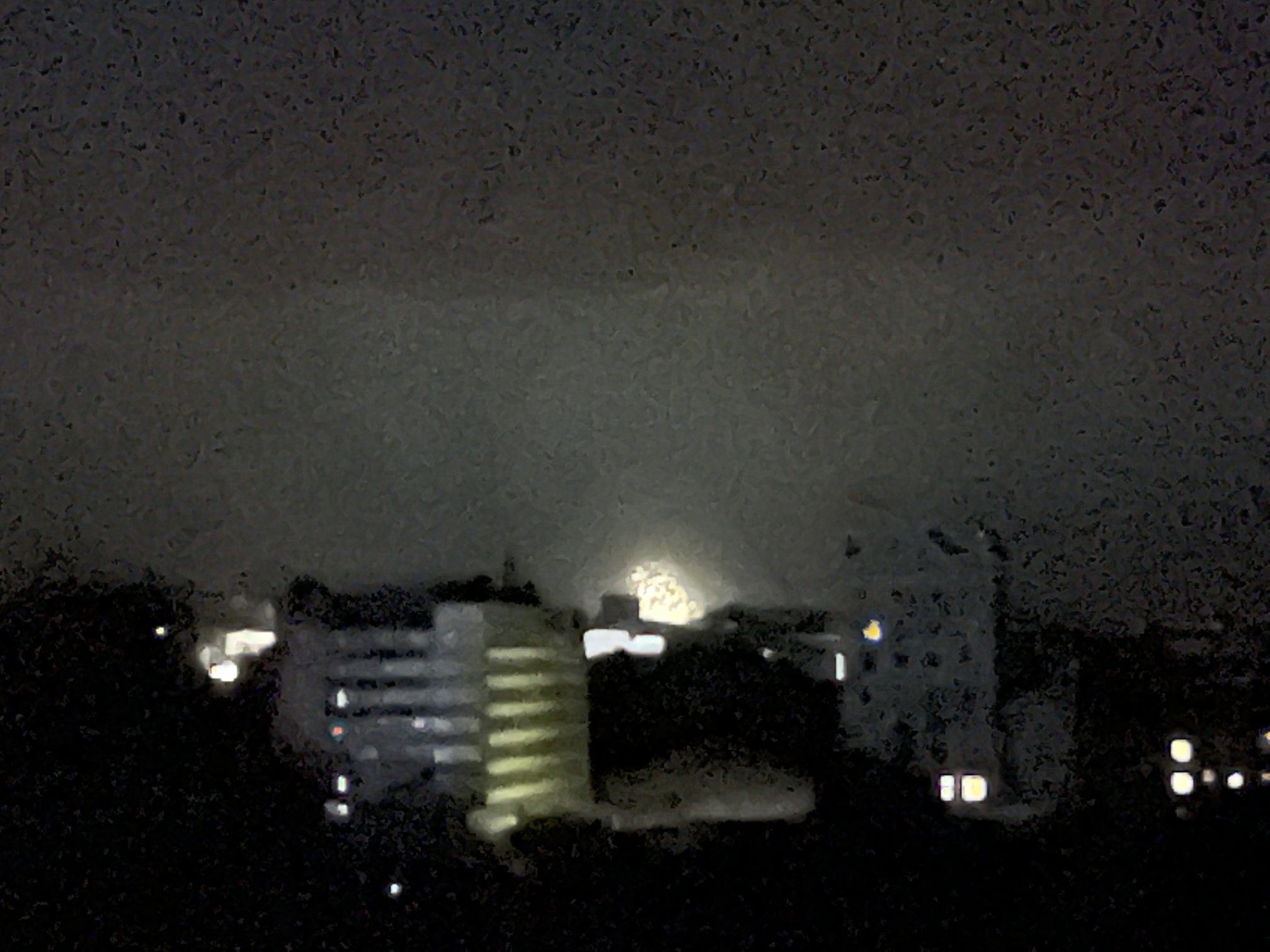 Possible white phosphorus seen from Kharkiv