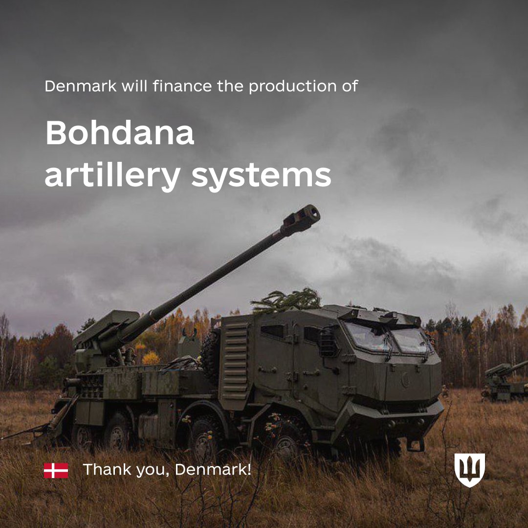 Denmark funds Ukrainian arms production