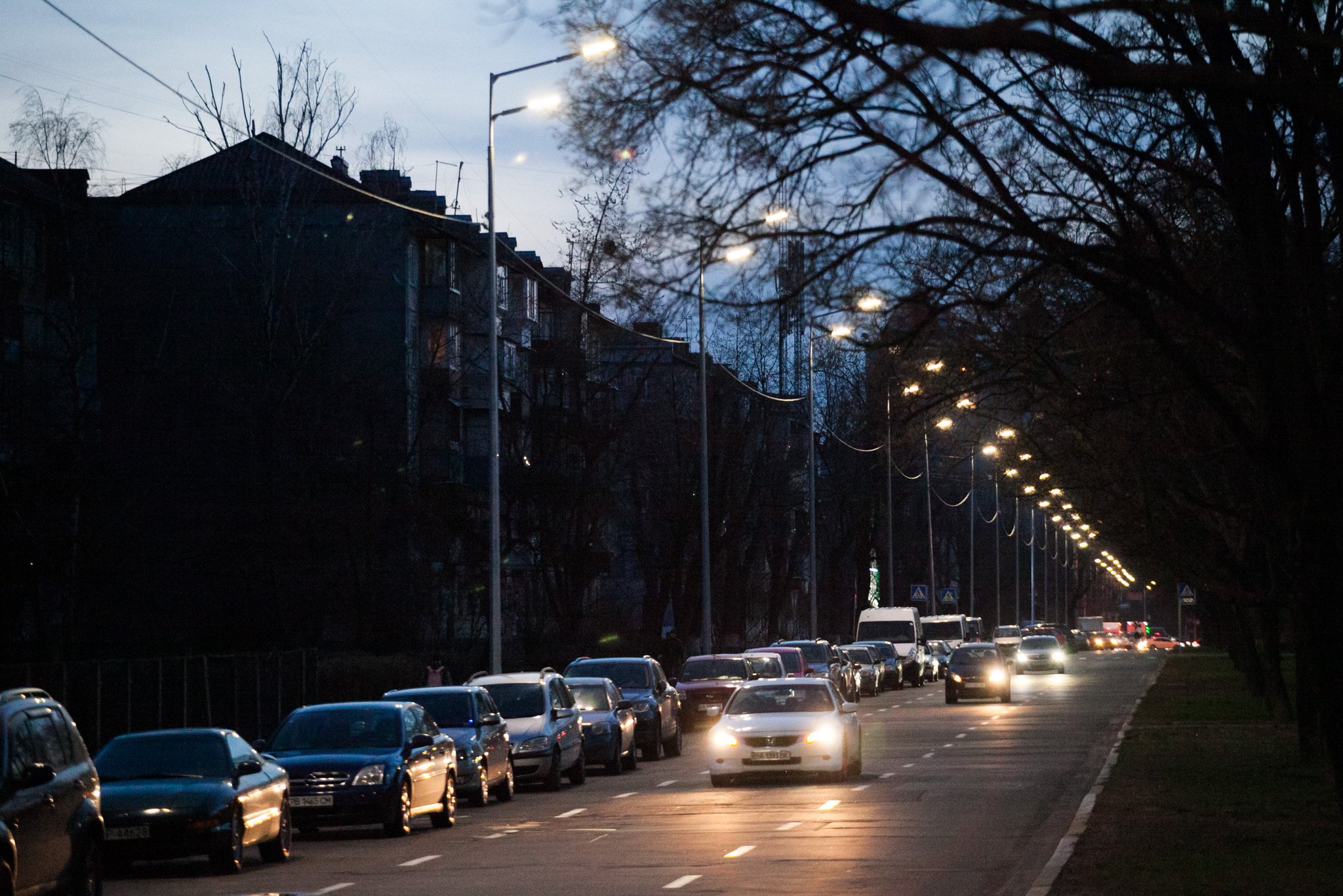 Kyiv to dim street lights due to energy shortage