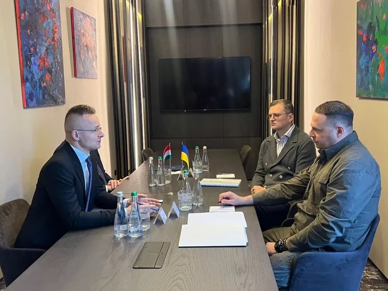 Meeting between Yermak and Szijjártó next week