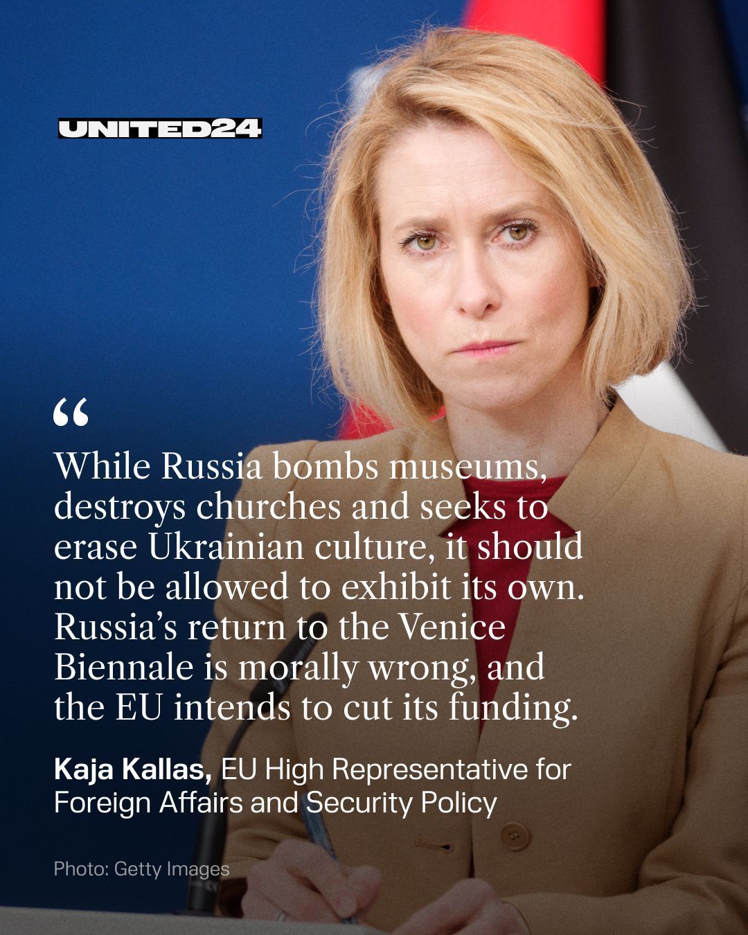 EU Threatens to Cut Biennale Funding Over Russia Participation