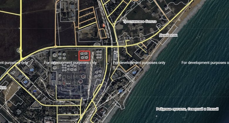 Oil terminal in Feodosia ablaze for second day