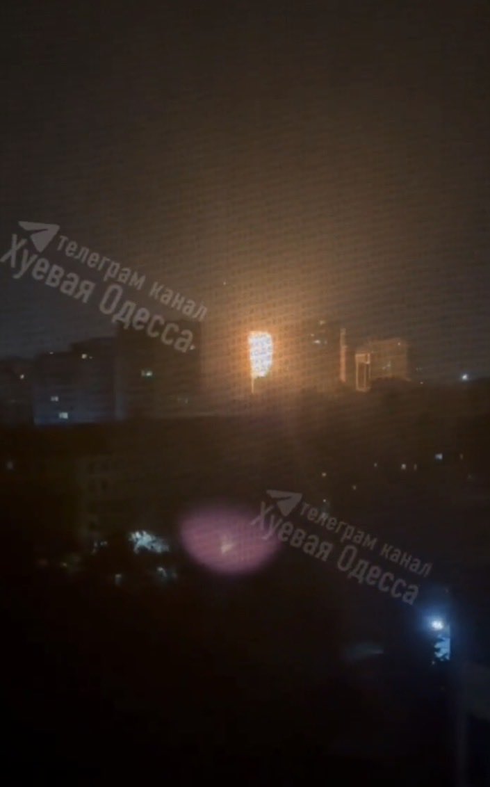 Russian kamikaze drone hits residential building in Odesa