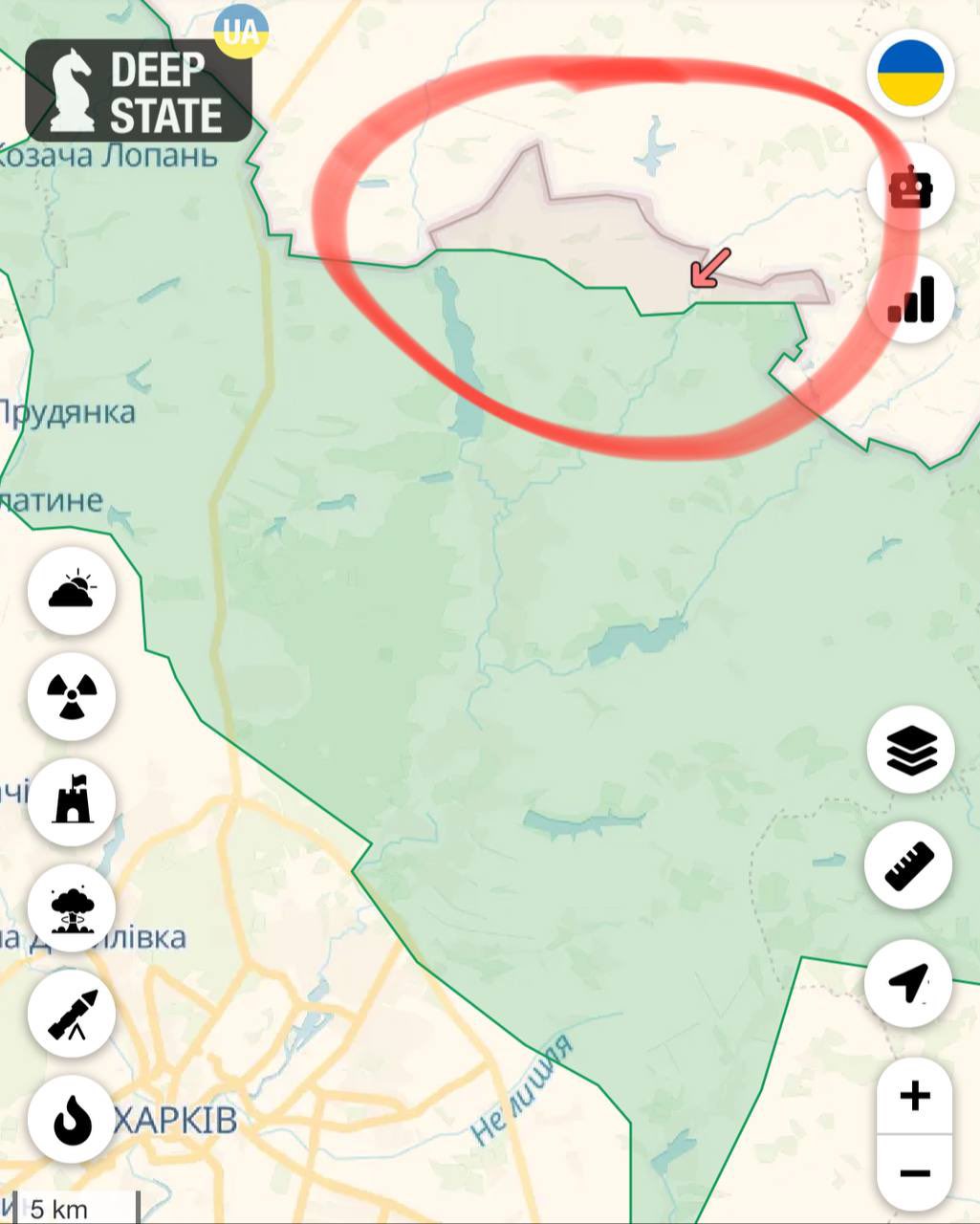 Kharkiv region border breach repulsed