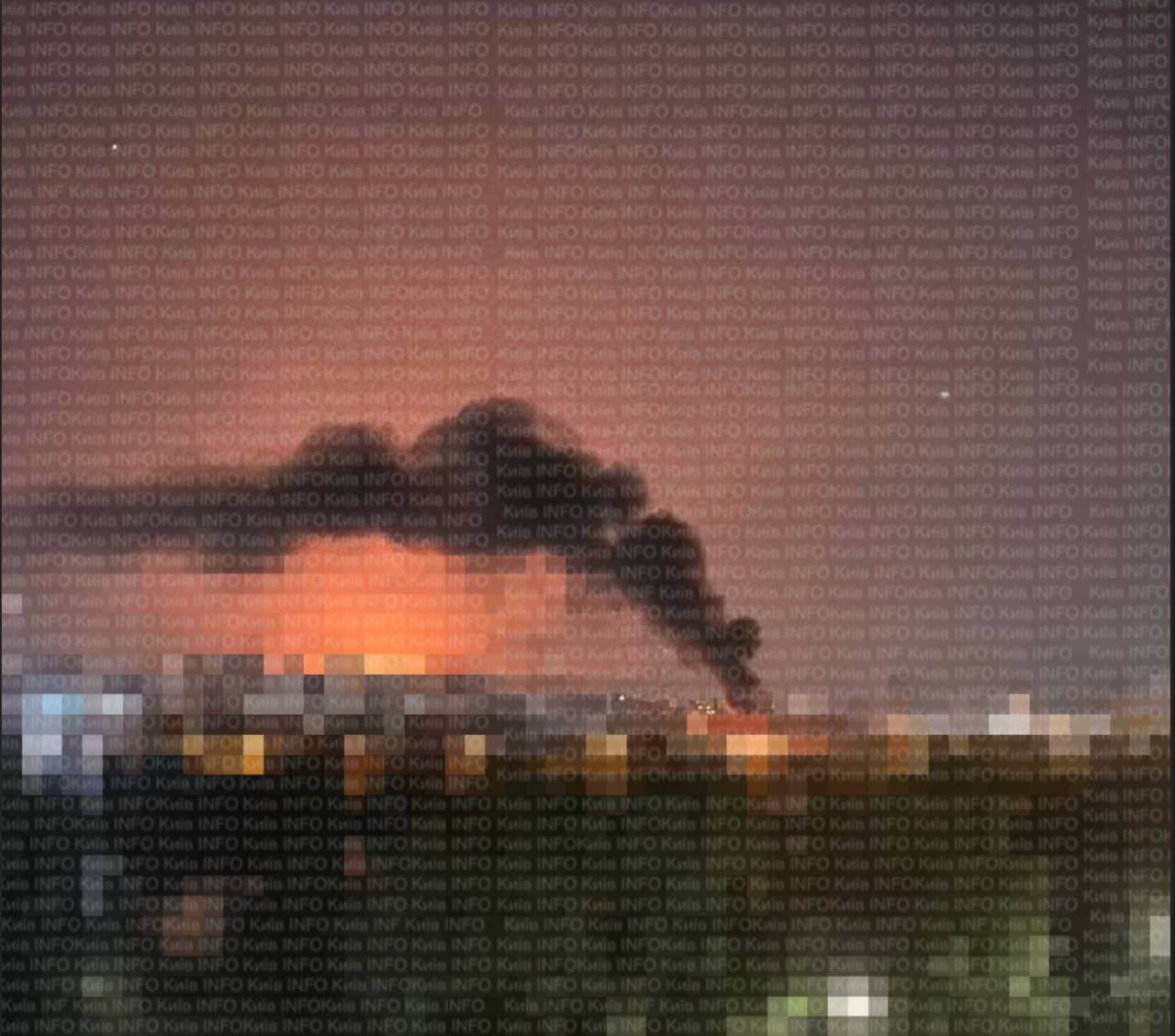 Kyiv smells of burning tires