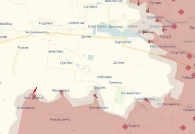 Russia occupies Yasna Polyana in Donetsk region
