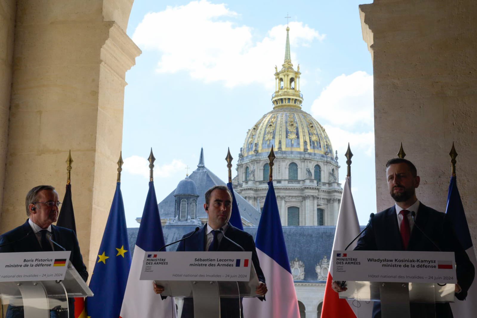Weimar Triangle Meeting: European Defense and Support for Ukraine