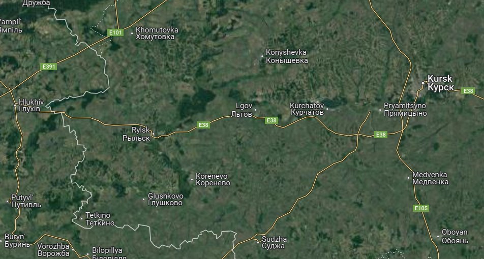4/6 Ukrainian FPV teams block Rylsk-Kursk highway
