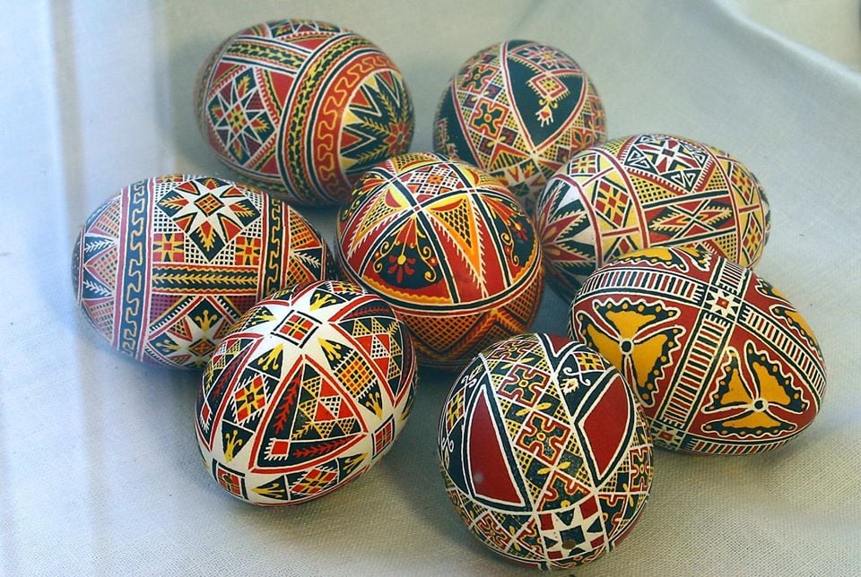Pysanky art taught in Chervonohrad by Yuliia Burko Romanyshyn
