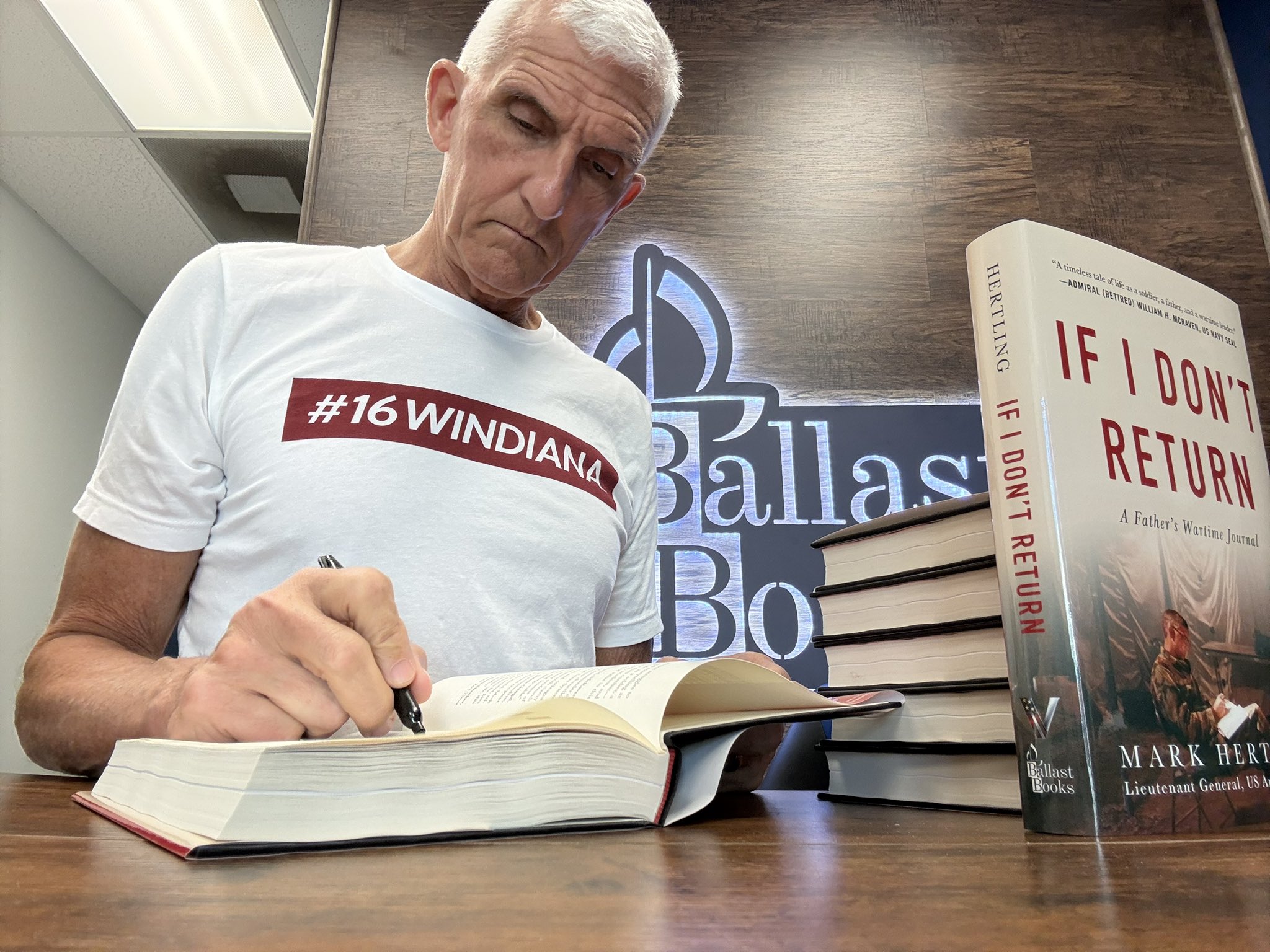 Author Signs New Run of ‘If I Don’t Return’ at Ballast Books