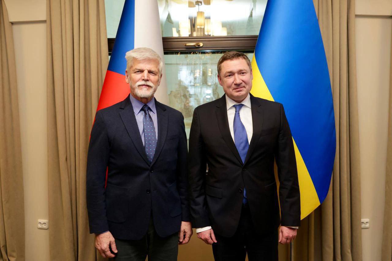 Czech President arrives in Ukraine on visit