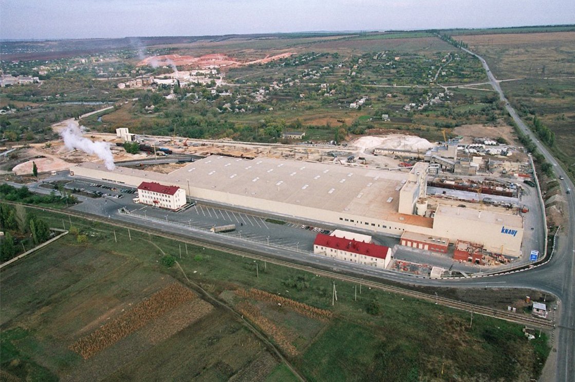 German Knauf closes factory in Soledar