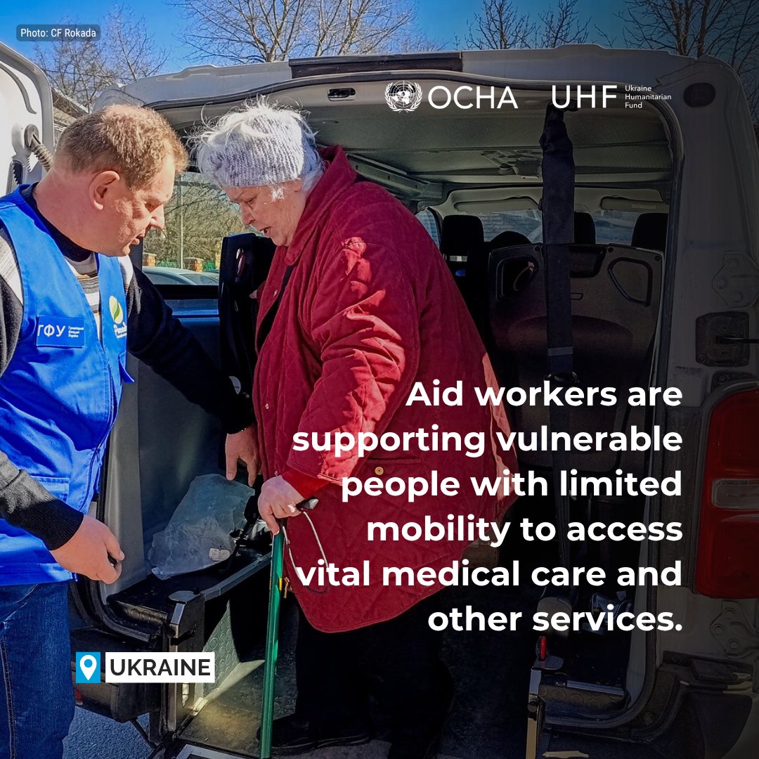 Transport Support Helps Vulnerable Displaced People Access Medical Services