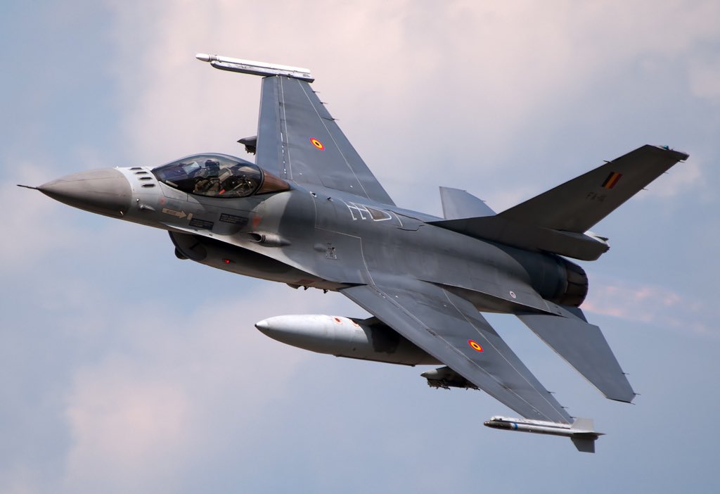 Belgium to Deliver F-16s and €100 Million Military Aid to Ukraine