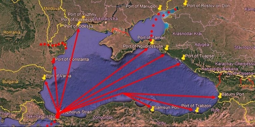 Moskva’s blockade of Odesa shipping thwarted by Ukrainian drones
