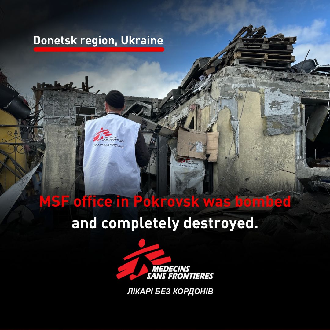 Doctors Without Borders hit by Russian strike