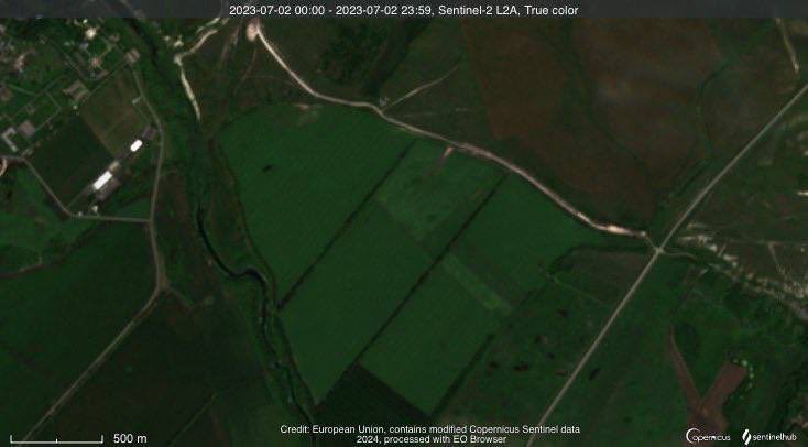 Russians build new aerodrome near Ukraine border in Belgorod region