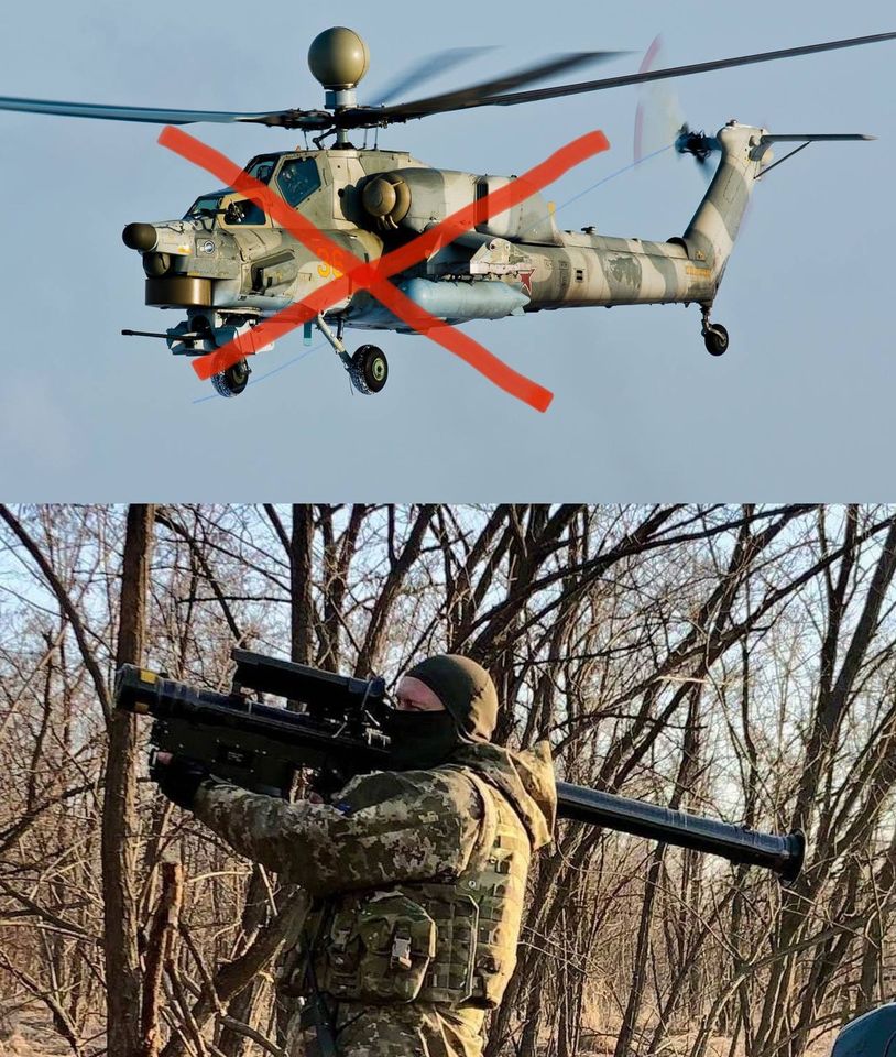 81st Airmobile Brigade Air Defense Downs Russian Mi-28