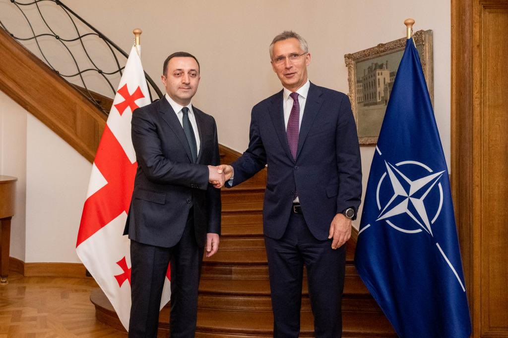 NATO backs Georgia against Russia