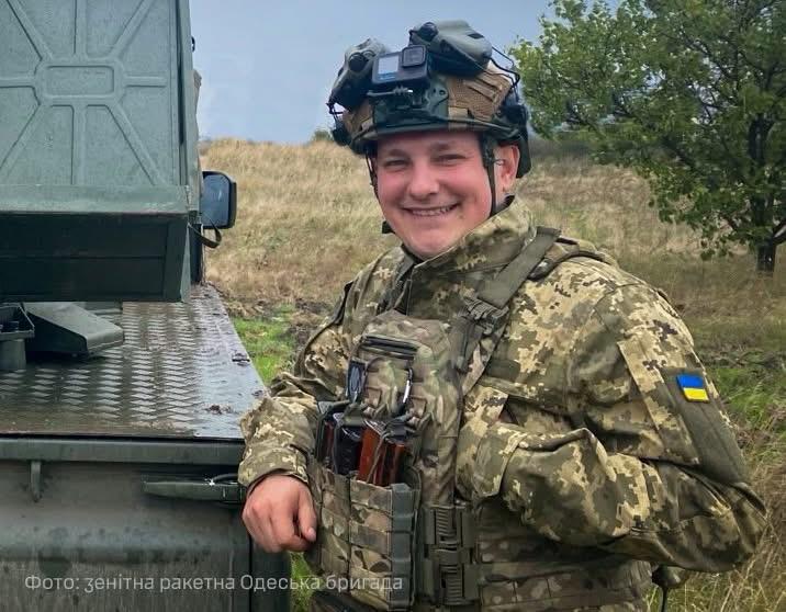 Dmytro, mobile shooter, downed 10 enemy drones in six months