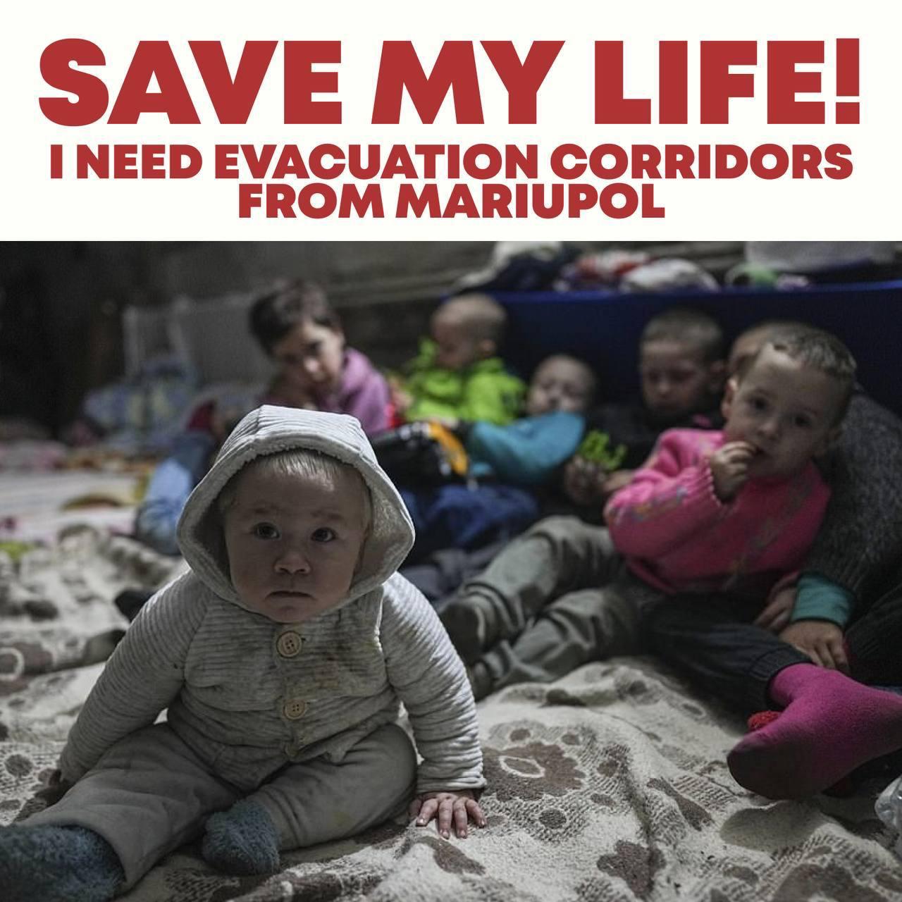 Children trapped in Azovstal bunker need rescue