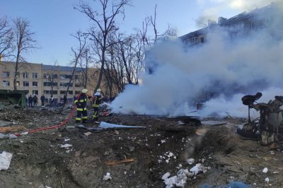 Kyiv: 6 houses destroyed in Podil, 1 dead, 19 injured