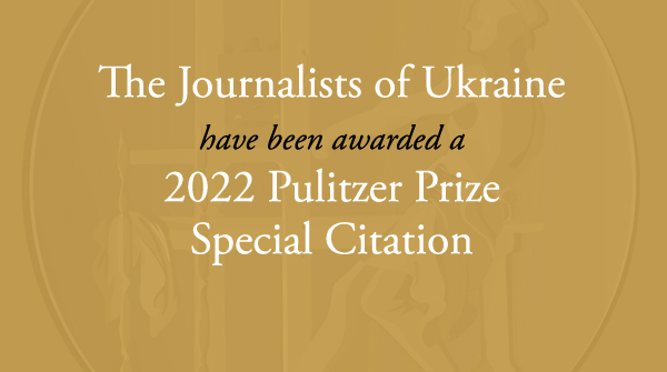 Tribute to Ukrainian war journalists