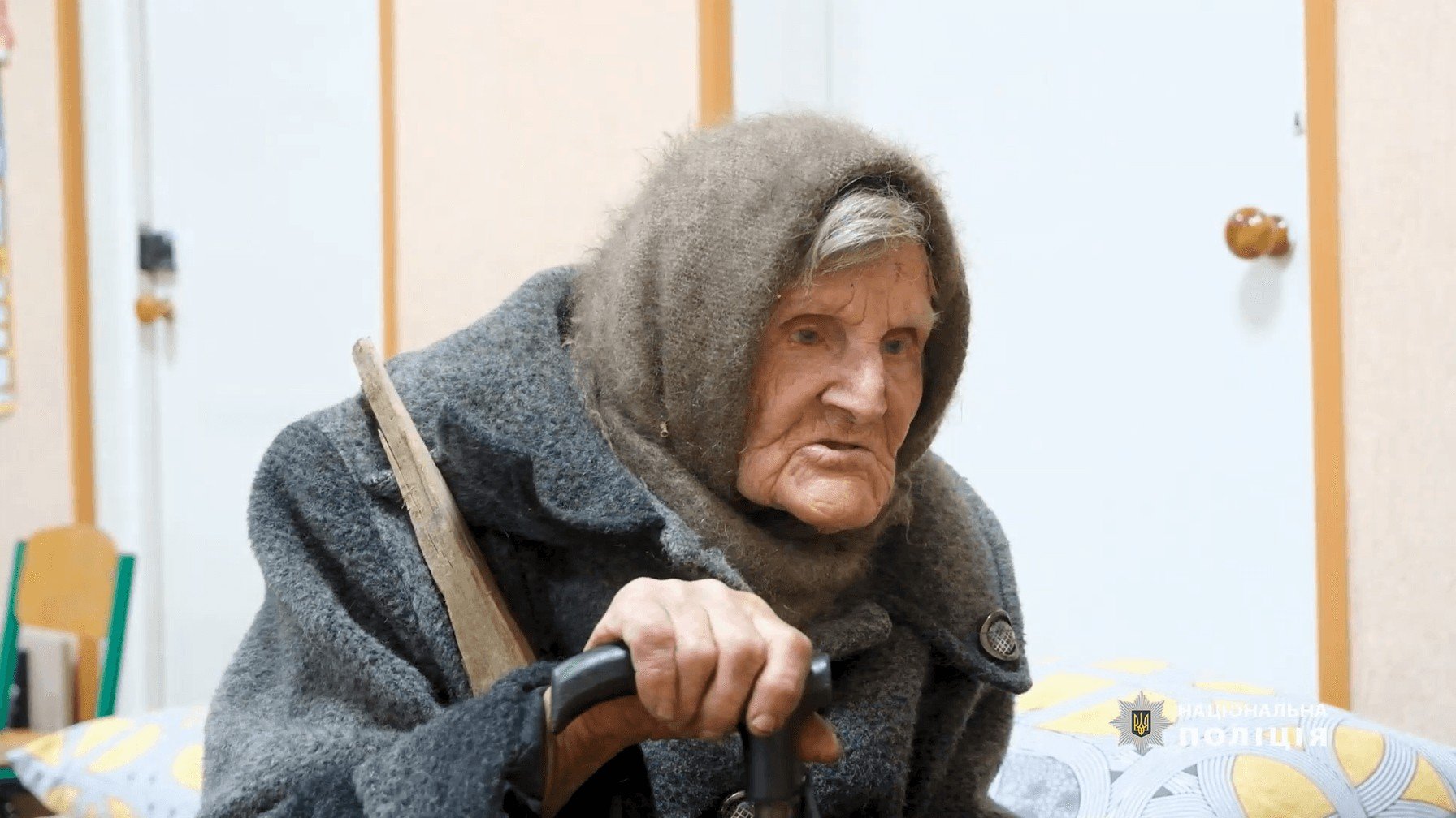 Elderly woman walks 10km to escape occupied village in Donetsk