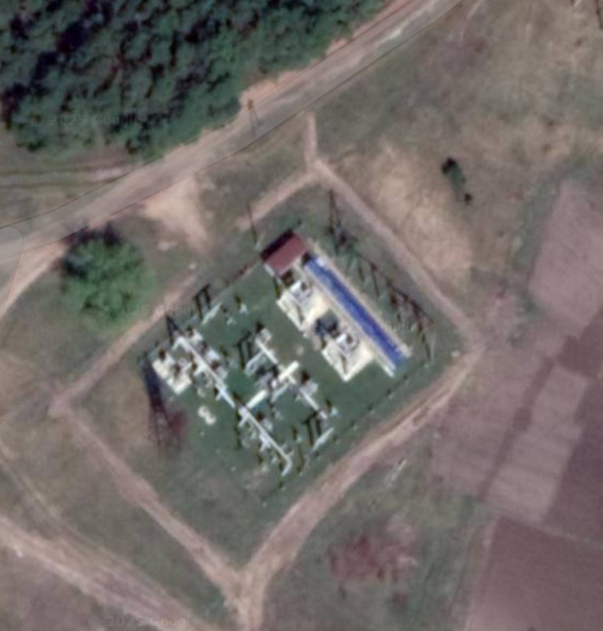 Night drone attack on substation in Rzhavets