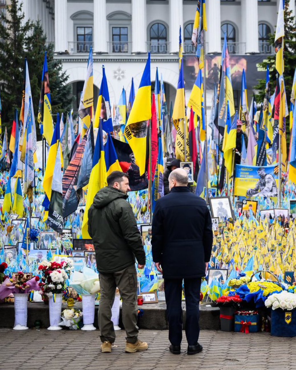 Post wonders if Chancellor sees need for weapons to save Ukrainians
