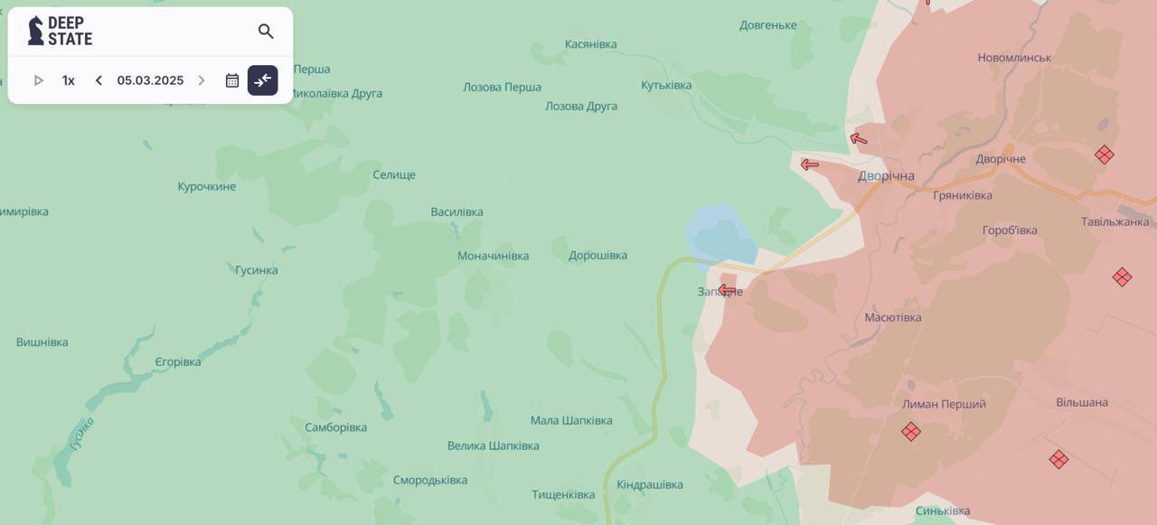 Ukrainian defenders counterattacked near Kupiansk