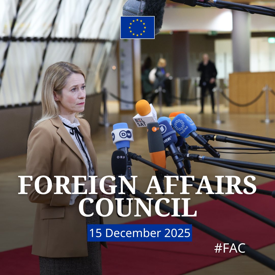 EU Foreign Affairs Council on 15 December
