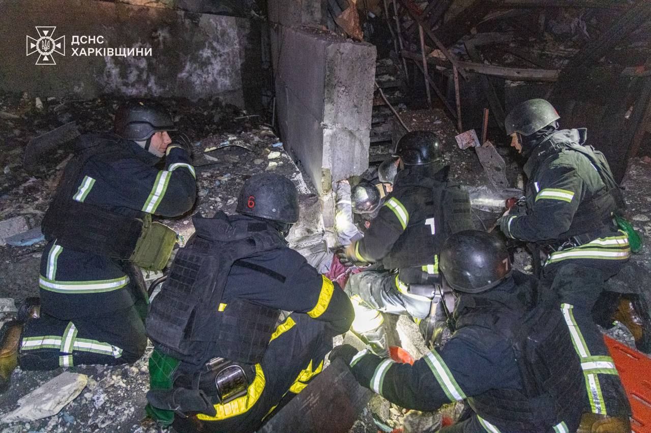 4 killed in Russian strike on Kharkiv logistics