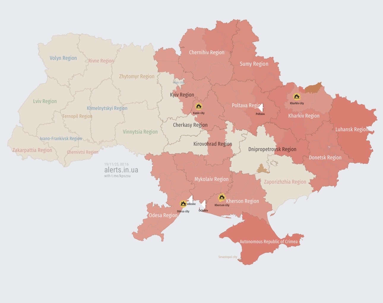 Kyiv air raid alert, question to Mr. Umerov about Florida