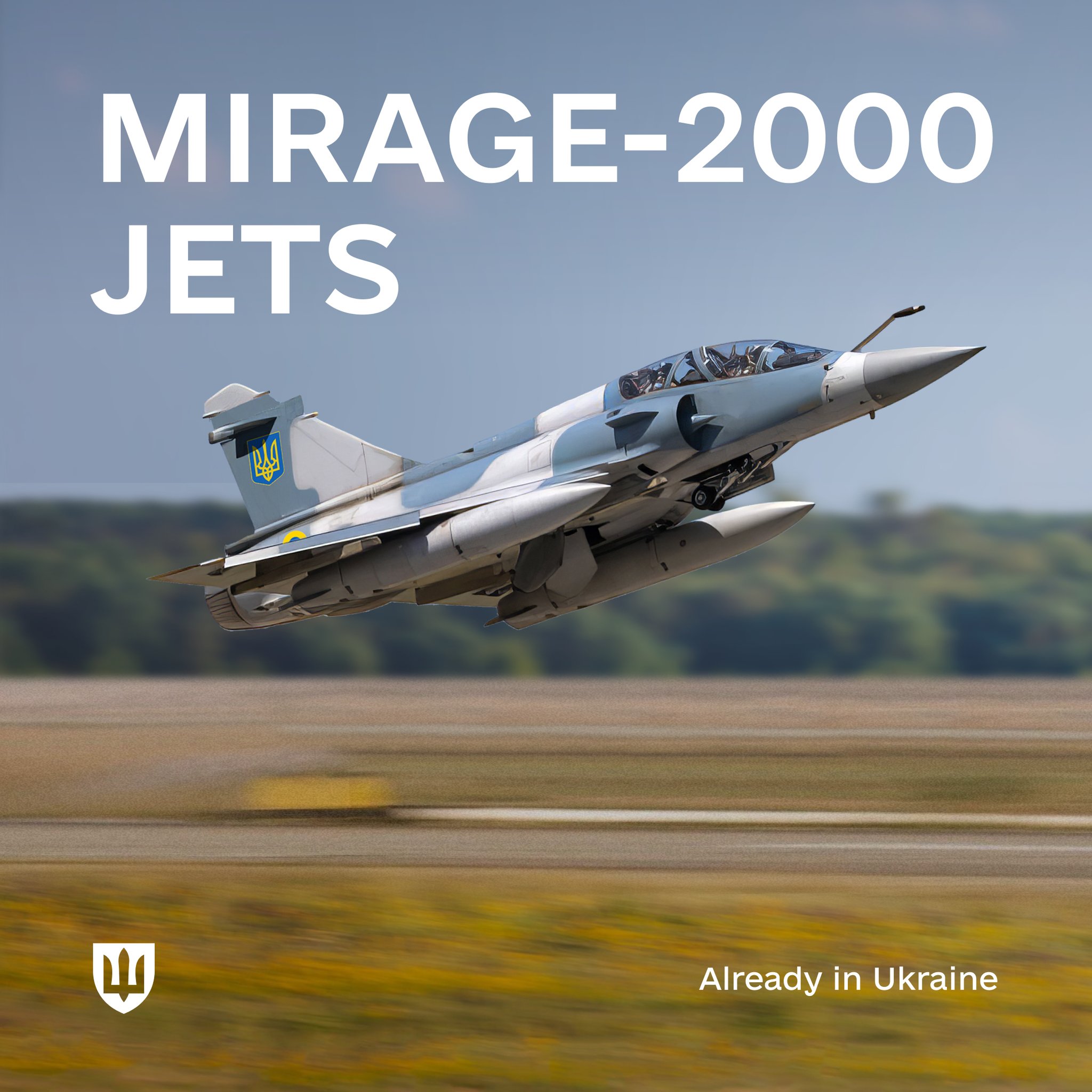Mirage-2000 Jets Arrive in Ukraine, Thanks to France