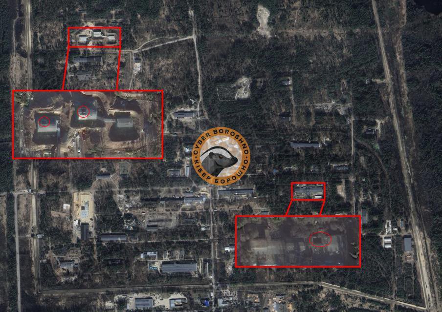 Satellite images show damage at Bryansk chemical plant