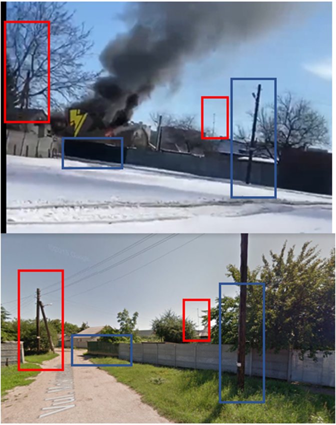 Fire near gas station in Kharkiv