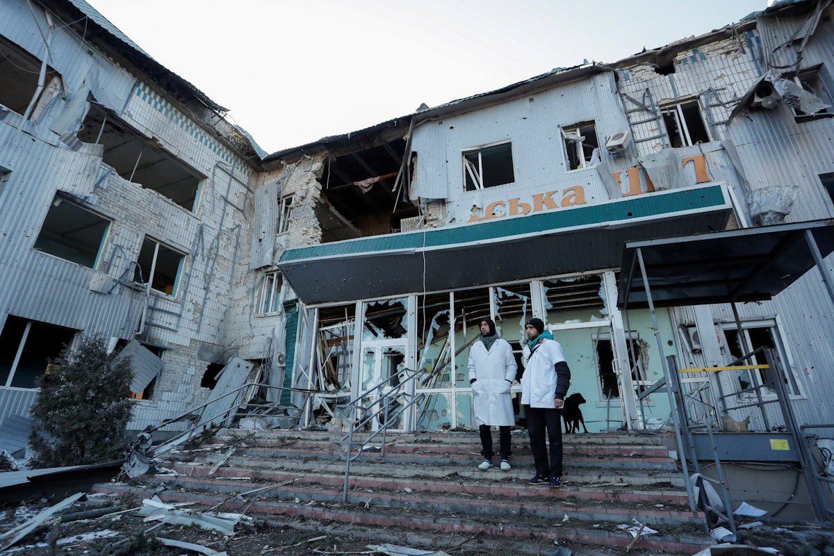 Volnovakha falls to Russian troops after 13 days of fighting, raising questions about Kremlin’s claims.