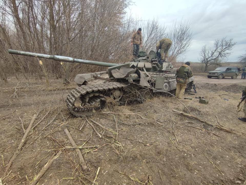 Destroyed/Knocked Out Russian Vehicles in Chernihiv Oblast