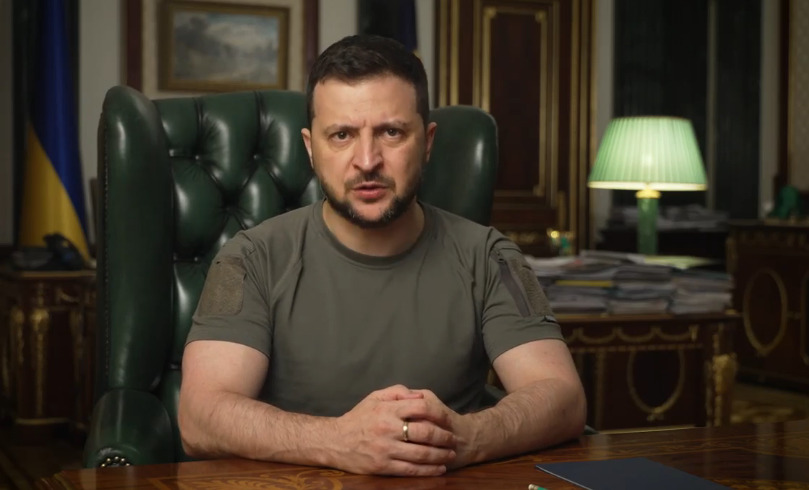 Zelensky visited Zaporizhzhia and met refugees from occupied territories (short)