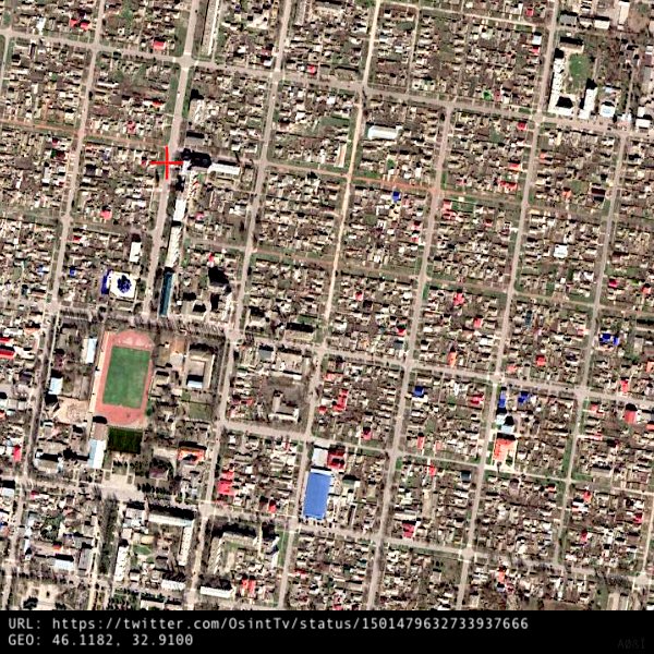 GEO coordinates shared for OSINT Ukraine