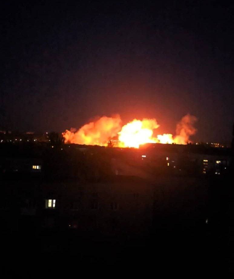 Ukrainian missiles hit target in Yasynuvata